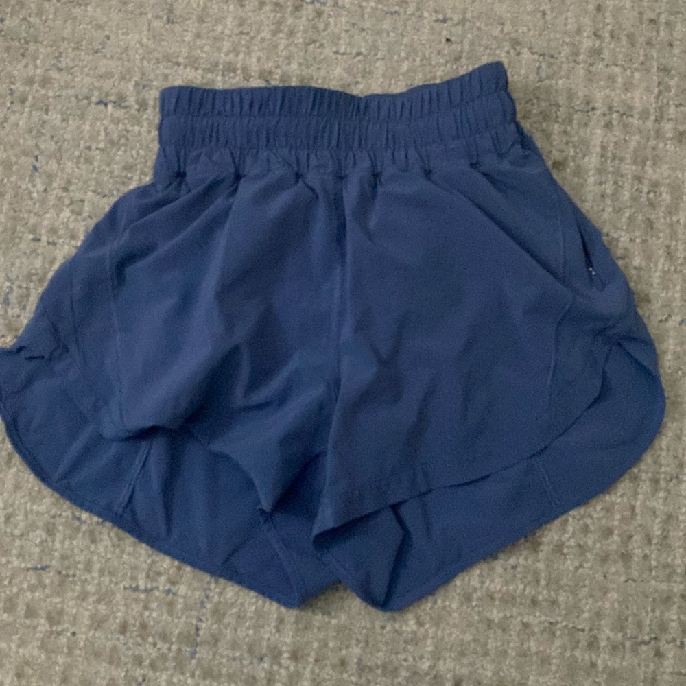 Blue lululemon track that 3inch